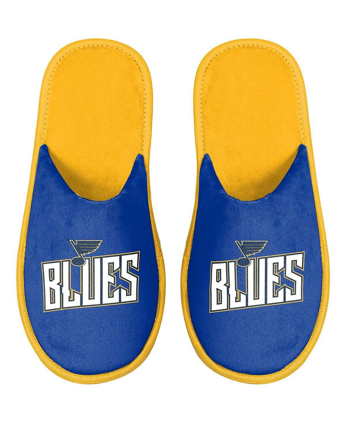

Мужские тапочки st. louis blues scuff slide FOCO, синий