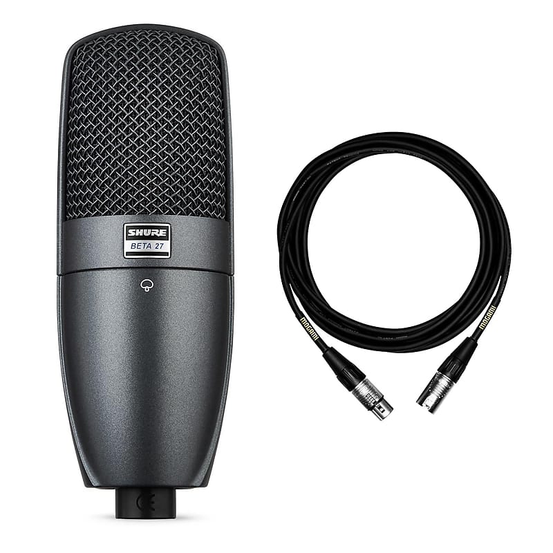 Комплект конденсаторных микрофонов Shure Shure Beta 27 Condenser Microphone Bundle with XLR Cable