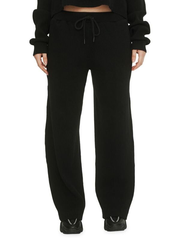 

Брюки Широкие Eleven Paris с кулиской, jet black