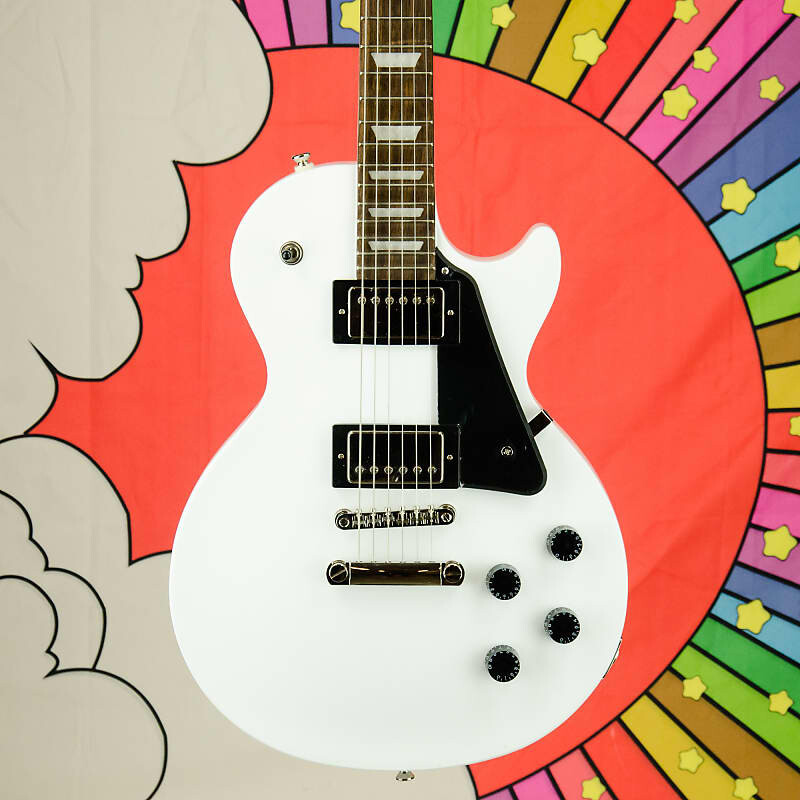 

Epiphone Modern Les Paul Studio - электрогитара Alpine White EILTAWNH1