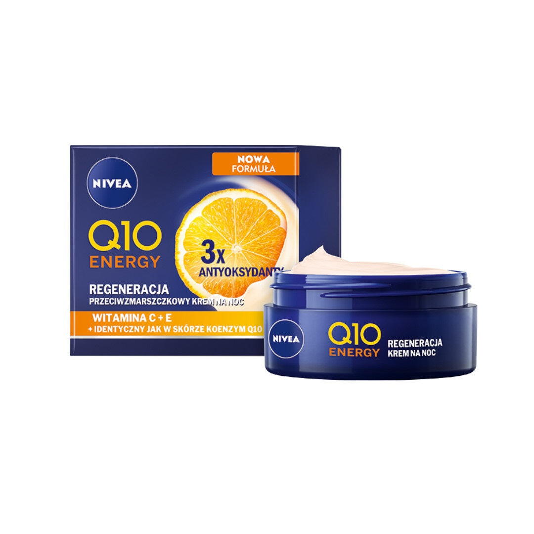 

Nivea Q10 Energy Regeneration ночной крем против морщин 50мл