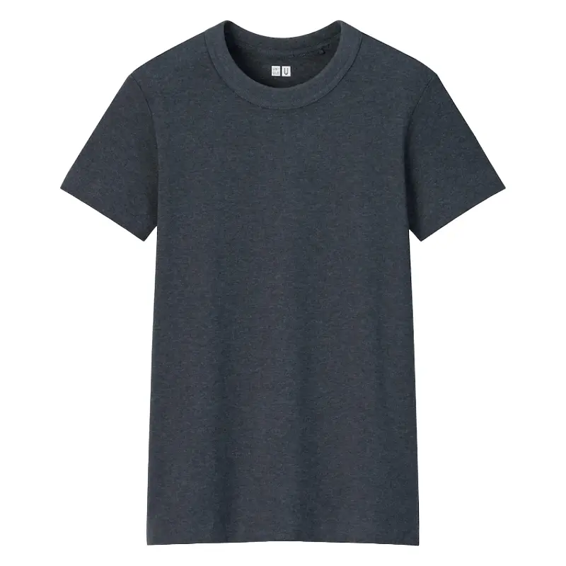 

Футболка Uniqlo U Crew Neck Short-Sleeve, темно-серый