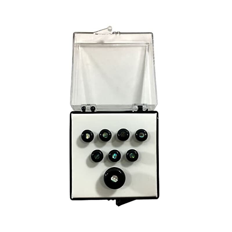 

Набор булавок Martin Bridge Black/Pearl Inlay Bridge Pin Set