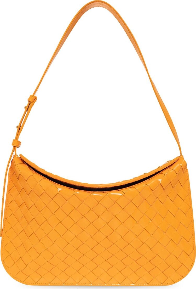 

Сумка Bottega Veneta Flap Bag Tangerine/Gold, оранжевый