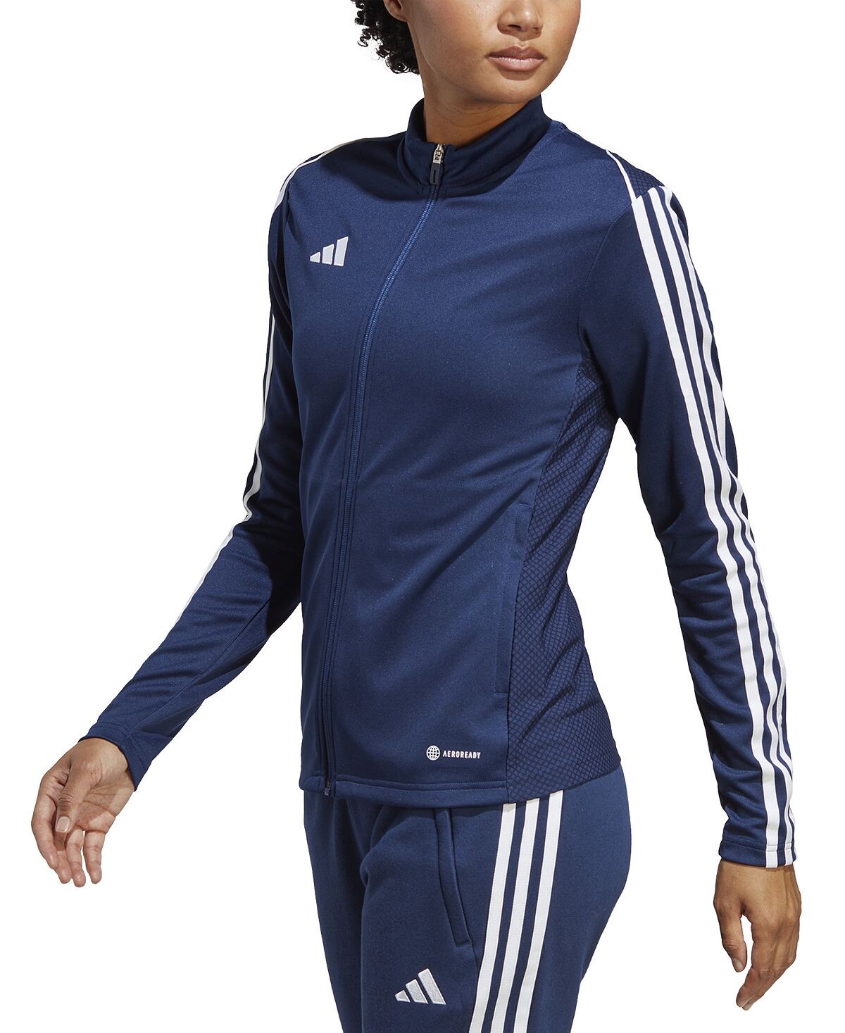 

Женская спортивная куртка tiro 23 на молнии adidas, мульти, Синий