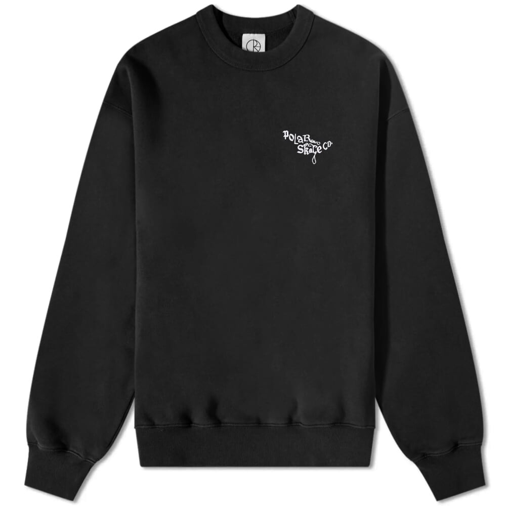 

Толстовка Polar Skate Co. Ornament Logo Crew Sweat, Черный