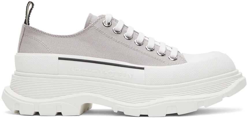 

Серые низкие кроссовки Tread Slick Alexander McQueen