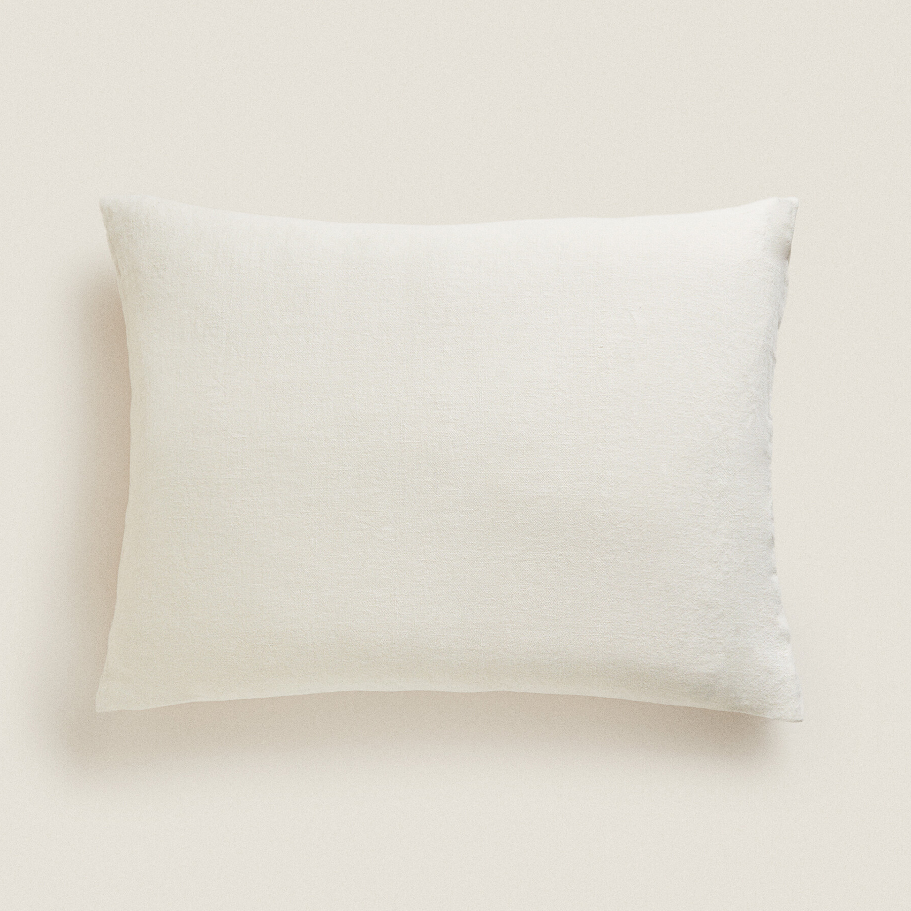 Чехол для подушки Zara Home XXL Linen, светло-песочный