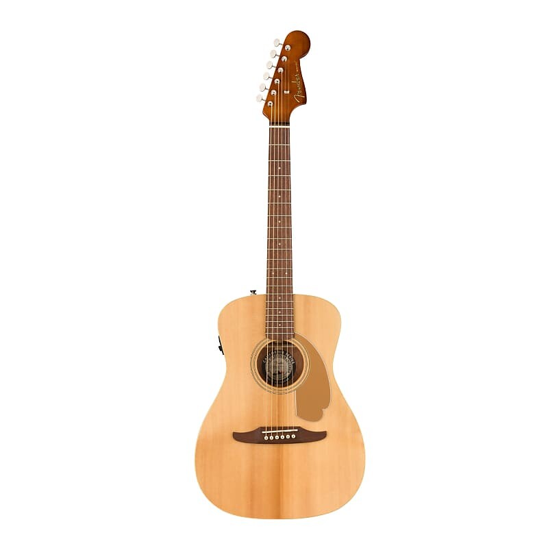 

6-струнная акустическая гитара Fender Malibu Player (правая, натуральная) Fender Malibu Player 6-String Acoustic Guitar (Right-Hand, Natural)