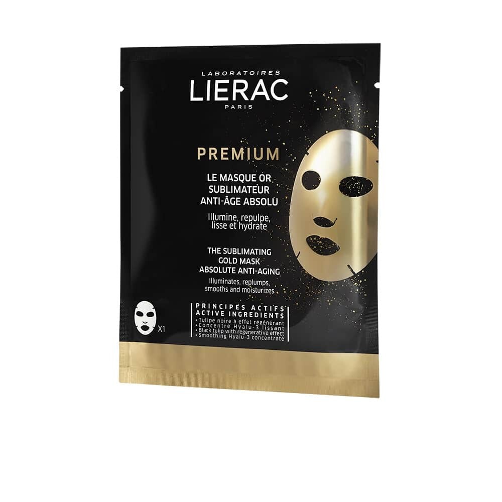 

LIERAC Золотая тканевая маска премиум класса 20мл