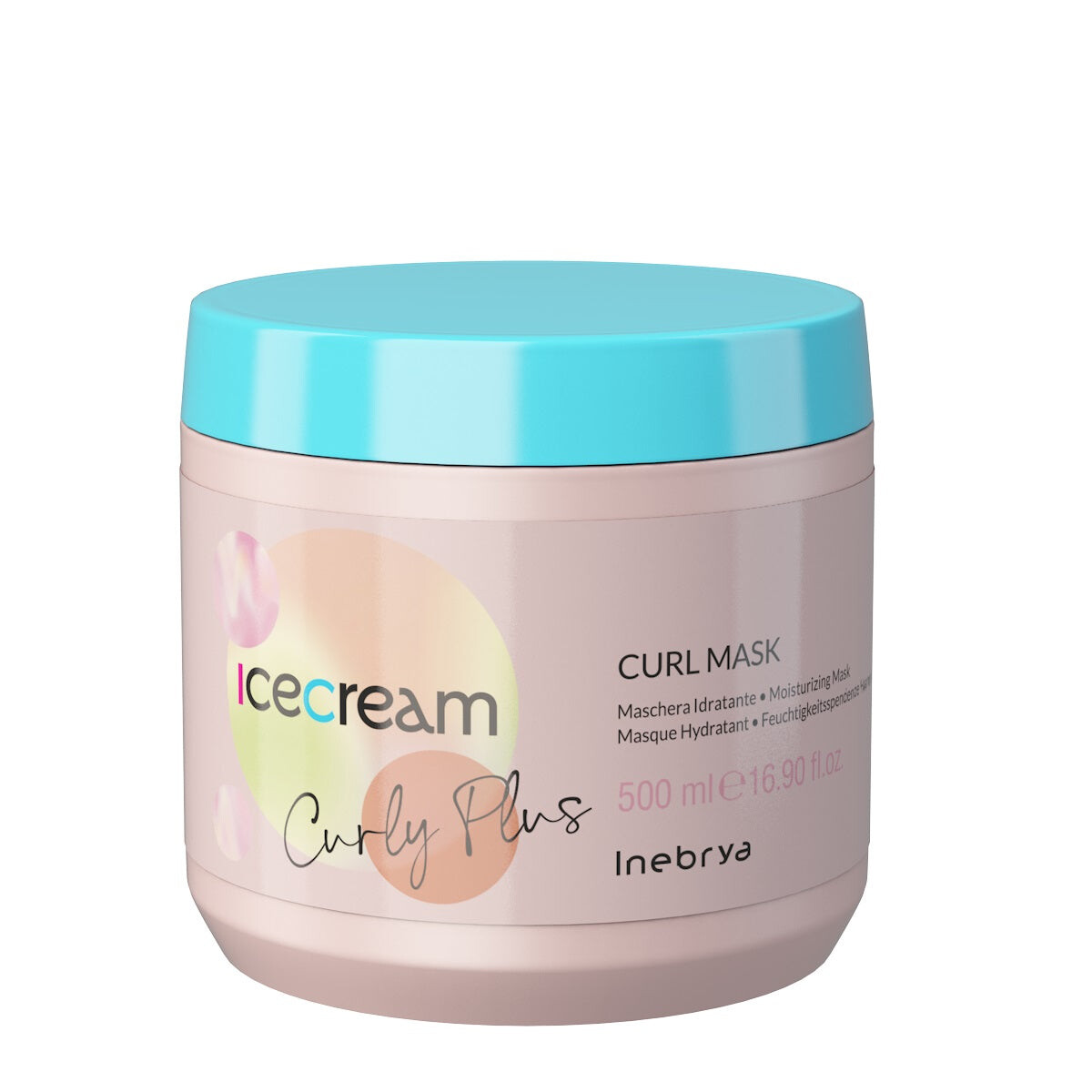 

Inebrya Ice Cream Curly Plus увлажняющая маска для кудрявых и волнистых волос 500мл