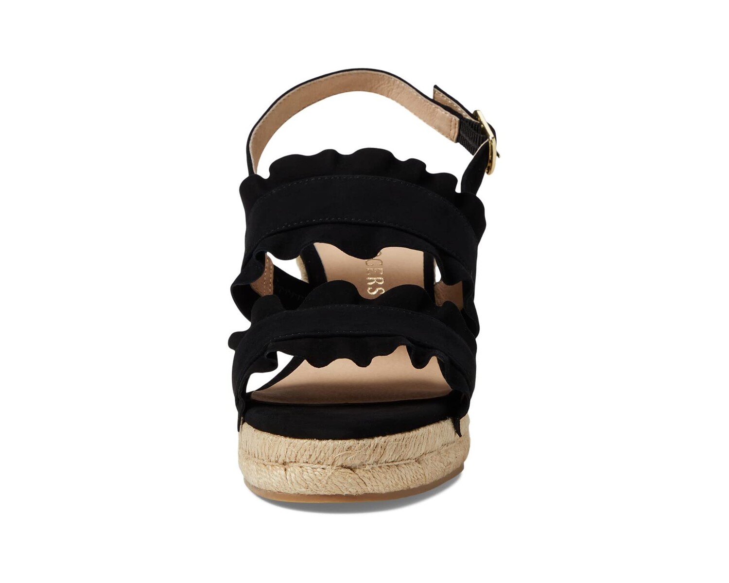 

Туфли на каблуках Rosie Ruffle Wedge Jack Rogers, черный