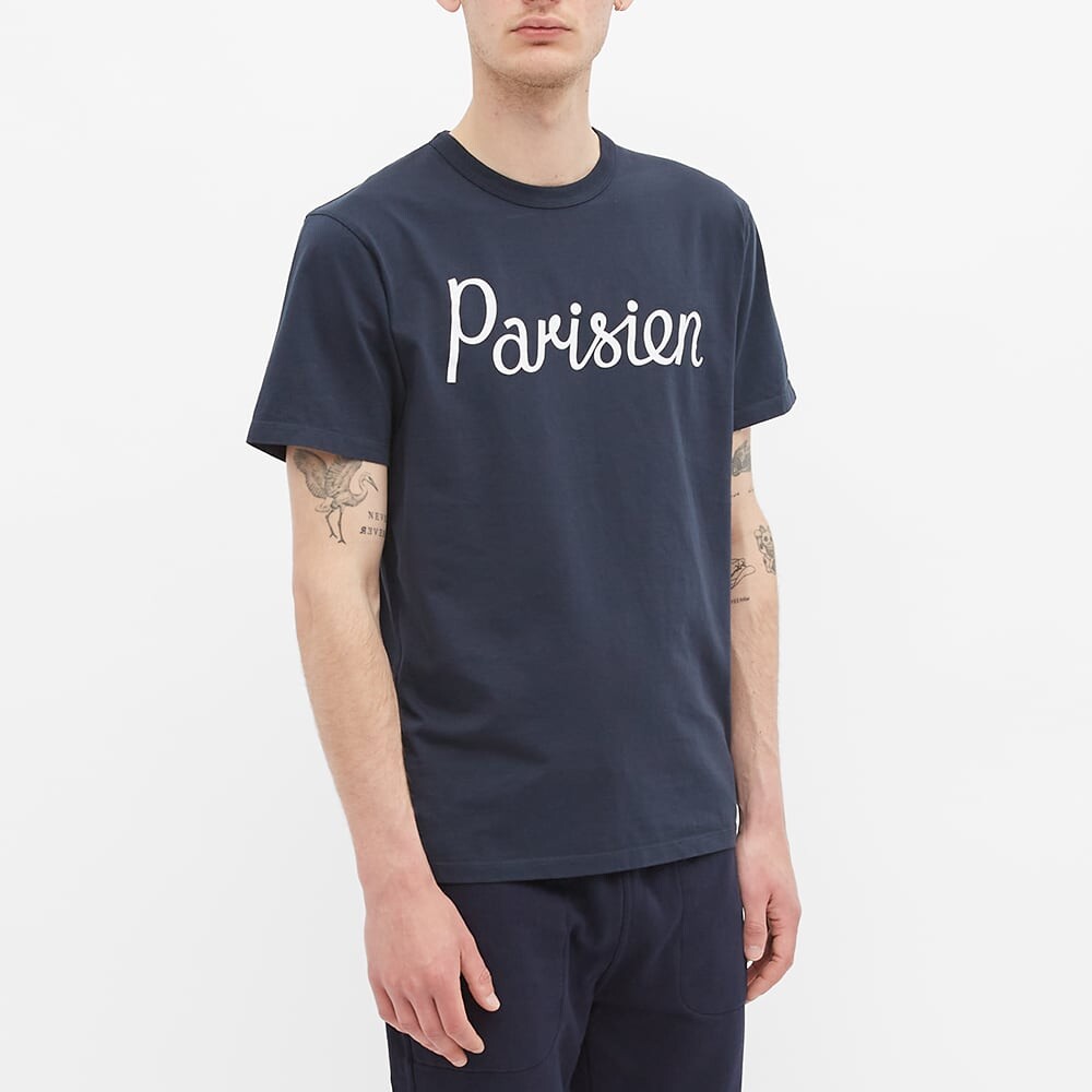 

Футболка Maison Kitsuné Parisien Tee, Серый