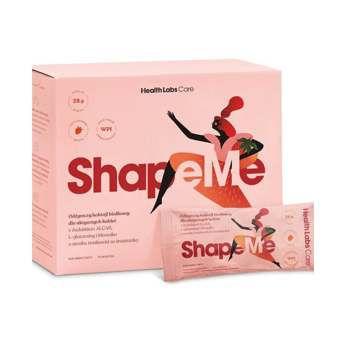 

Протеиновый коктейль для активных женщин Healthlabs ShapeMe, 15 пакетиков