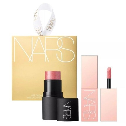

NARS Mini Orgasm Blush Duo — жидкие румяна Mini Afterglow и Mini Multiple