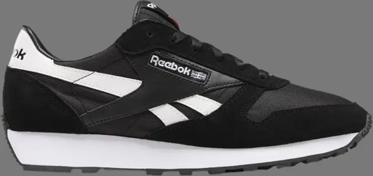 

Лимитированные кроссовки classic leather az 'black white' Reebok, черный