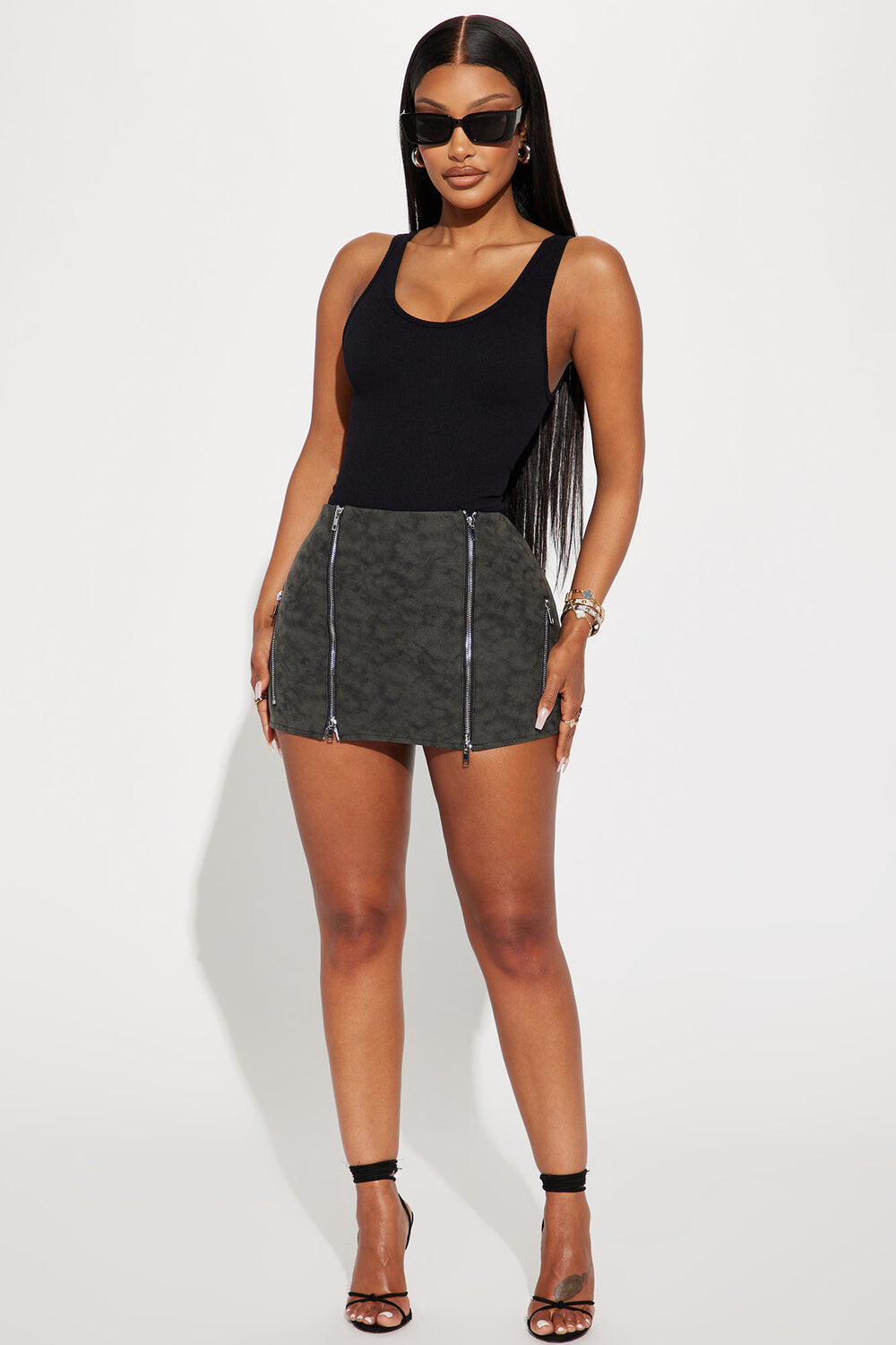 

Юбка мини Fashion Nova S40019C, черный