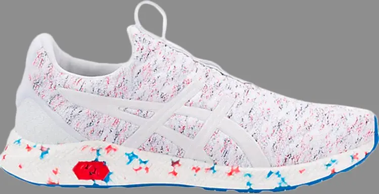 

Кроссовки hypergel kenzen 'white multi-color' Asics, многоцветный