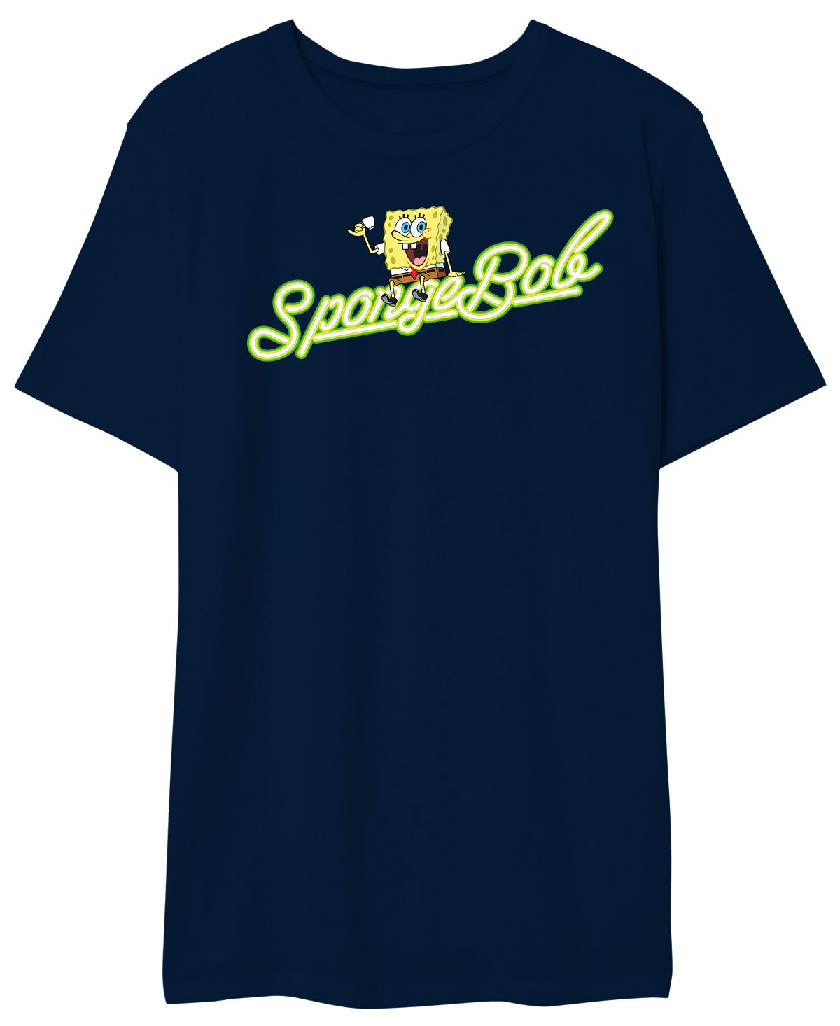 Мужская футболка с рисунком sponge bob coffee break AIRWAVES, мульти рюкзак патрик и губка боб sponge bob зеленый 2