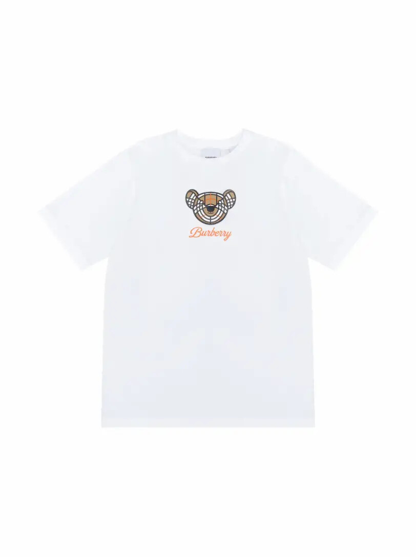 

Хлопковая футболка Thomas Bear Burberry