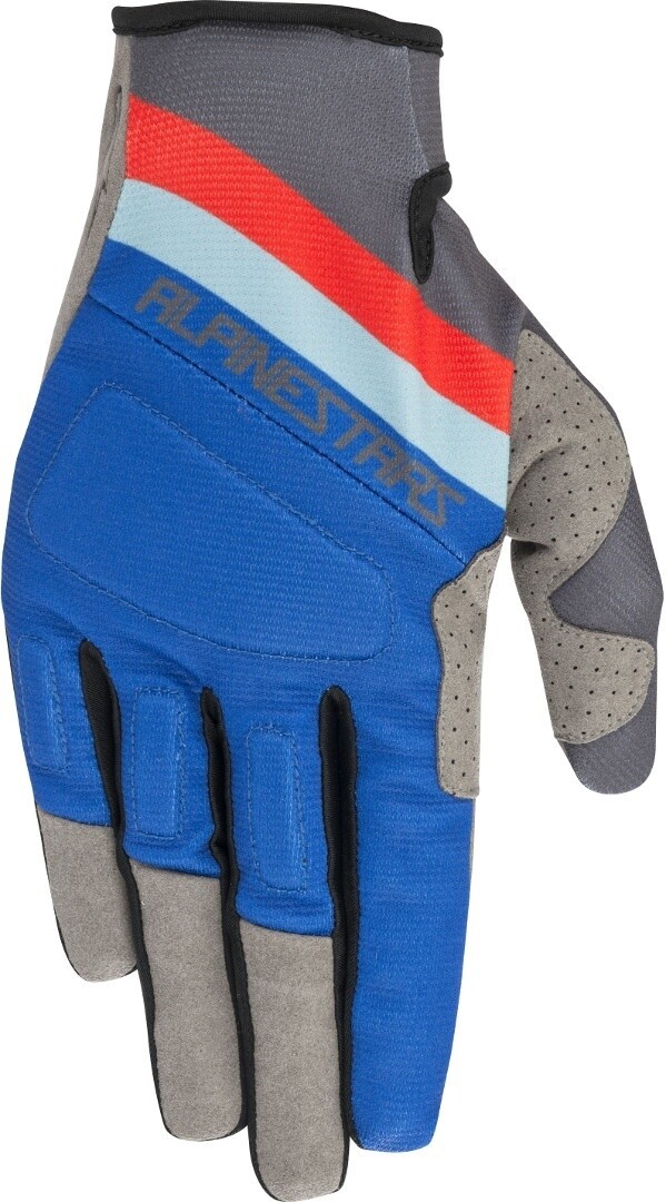 

Перчатки Alpinestars Aspen Pro велосипедные, сине-красные