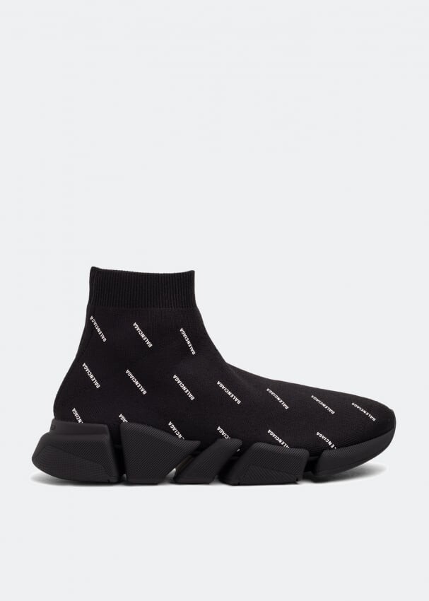 

Кроссовки BALENCIAGA Speed 2.0 logo sneakers, черный
