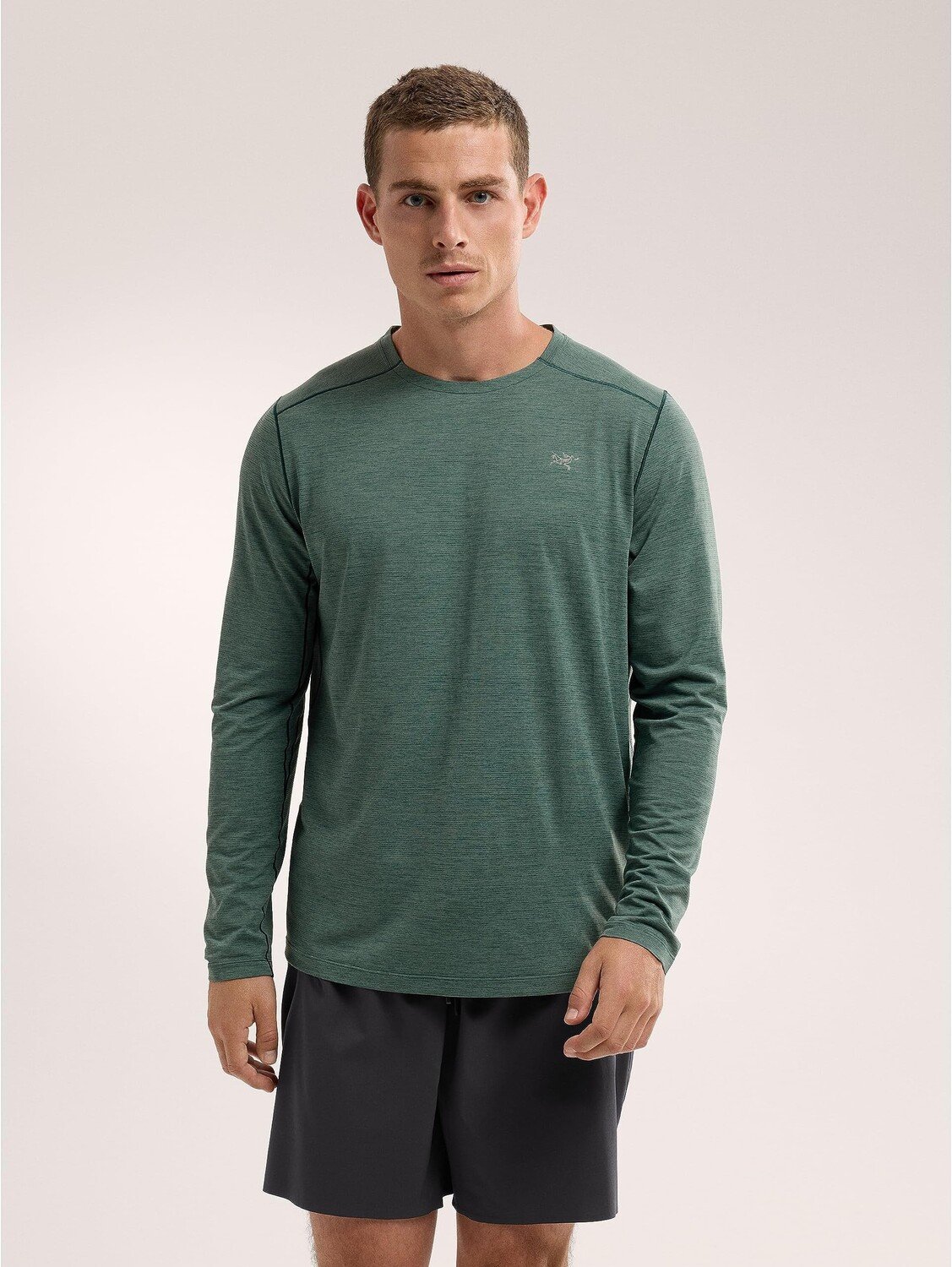 

Cormac Crew с длинным рукавом Arc'teryx, цвет Pytheas Heather