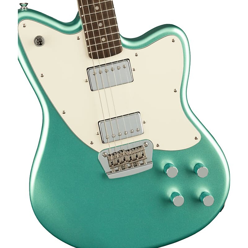 

Fender Squier Paranormal Toronado с грифом Laurel в цвете Mystic Seafoam