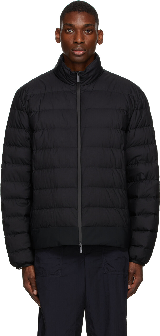 

Черная пуховая куртка Moguy Moncler, Черный