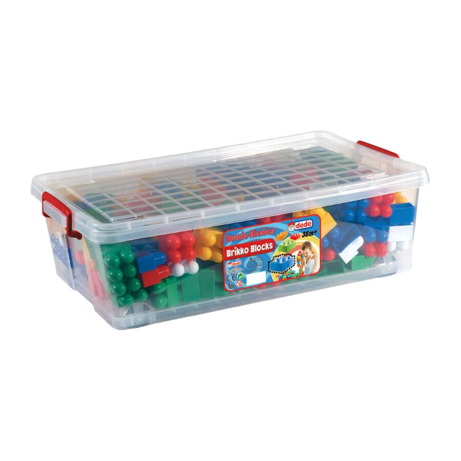 

Конструктор Dede Big Blocks in a Case 240 Pcs