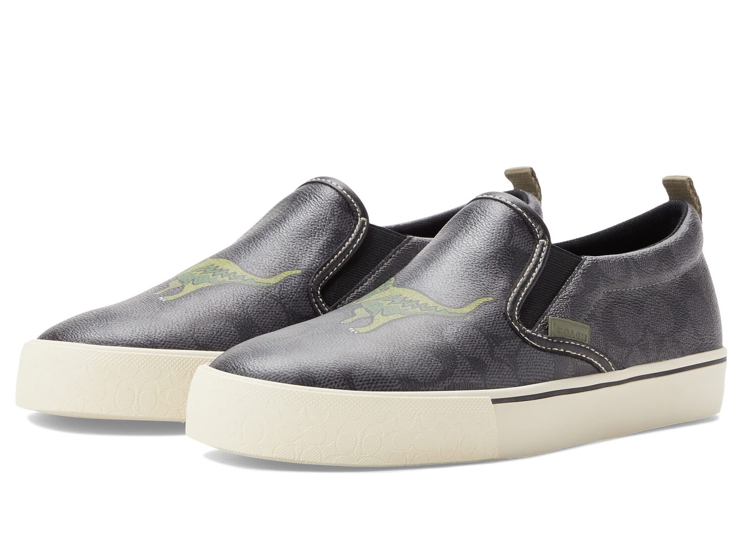 

Кеды для скейтборда COACH, Signature Rexy Slip-On Skate Sneaker