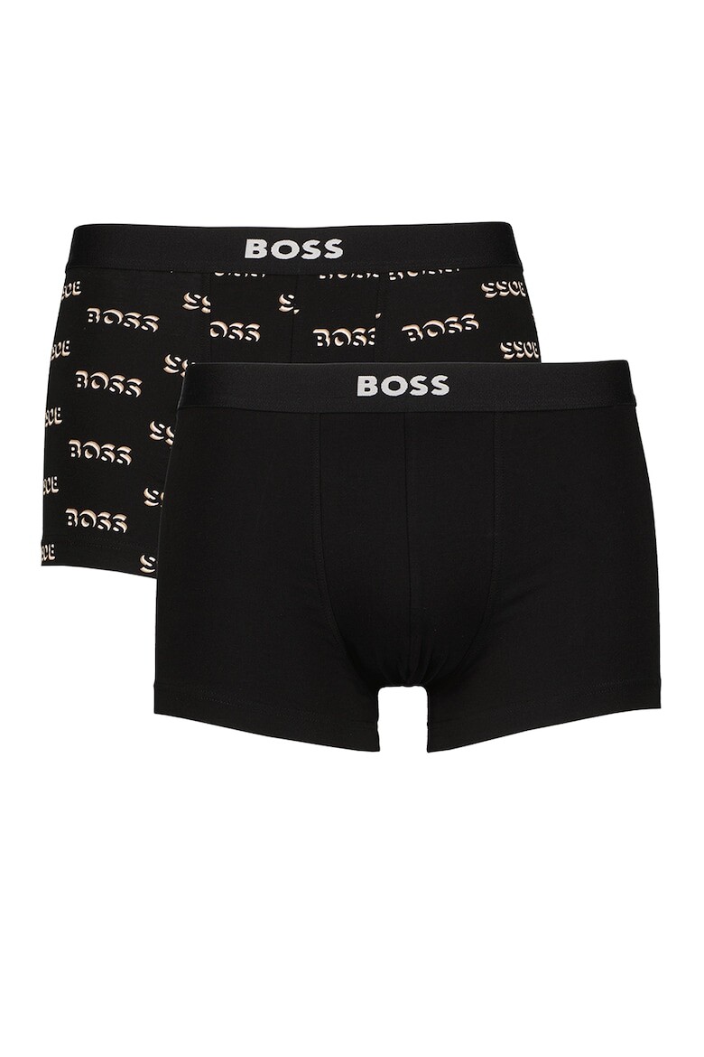 

Боксеры с логотипом, 2 пары Boss, черный