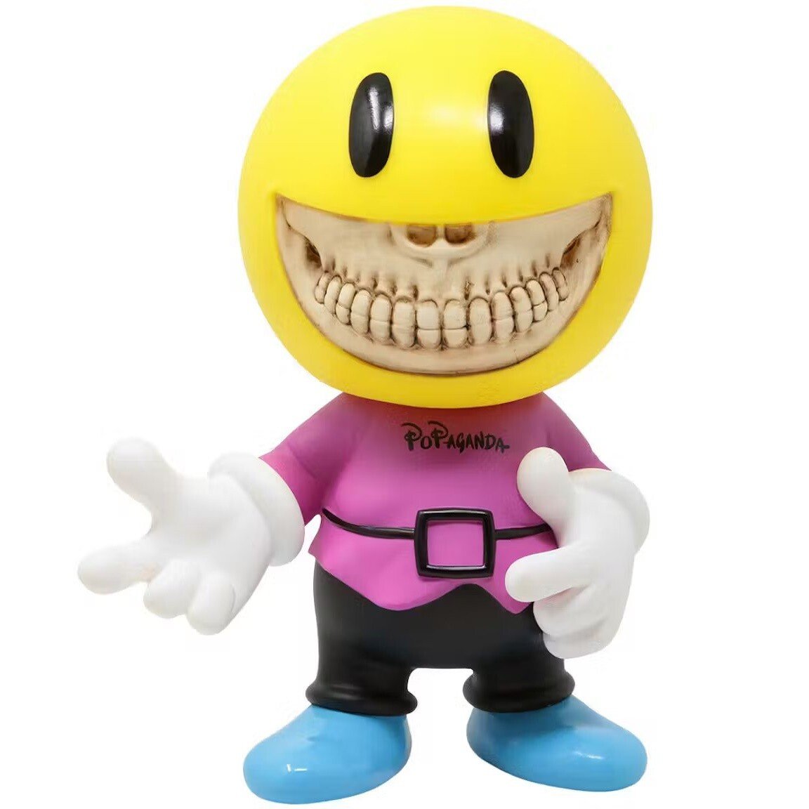 

Фигурка Ron English Happy Boy Grin, желтый