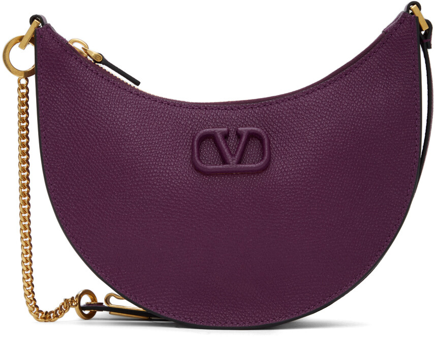 

Пурпурная мини-сумка на плечо VLogo Signature Valentino Garavani
