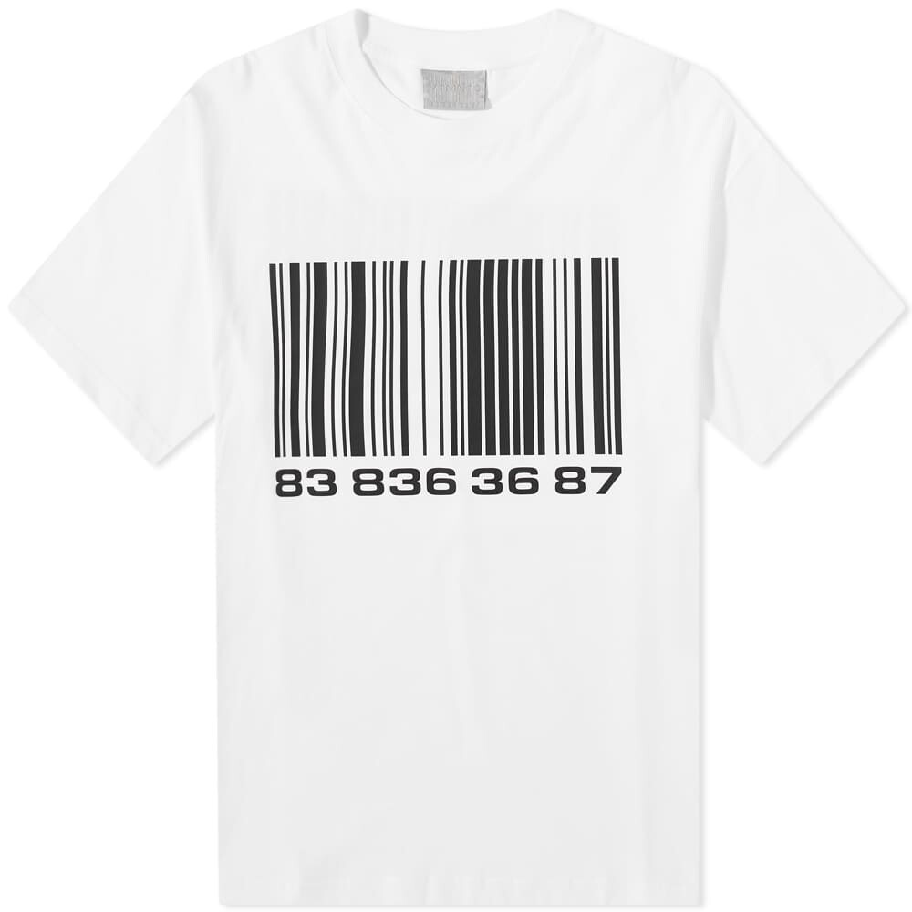 

Футболка VTMNTS Big Barcode Tee, Серый