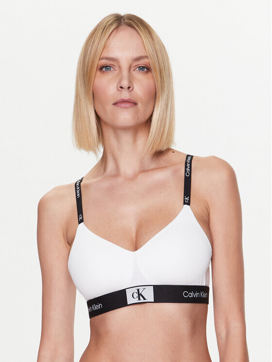 

Бюстгальтер без косточек Calvin Klein, белый