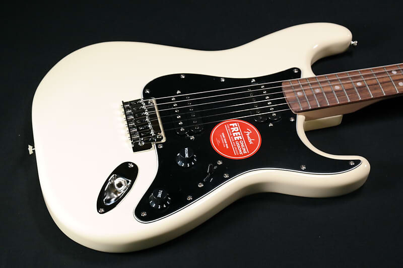 

Электрогитара Squier Affinity Series Stratocaster HH - Laurel Fingerboard - Black Pickguard - Olympic White 951