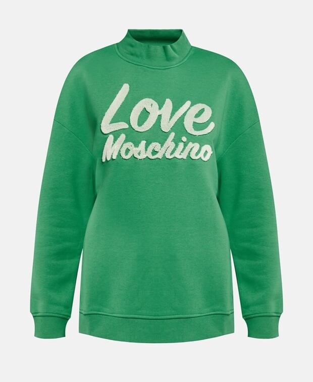 

Толстовка Love Moschino, зеленый