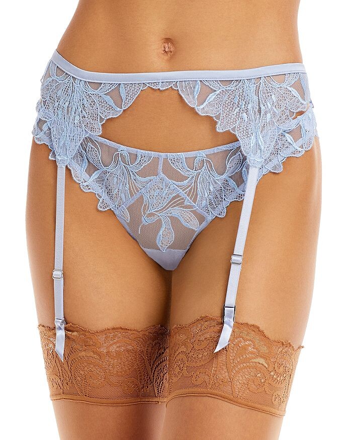 

Кружевной пояс с подвязками Lily Fleur du Mal