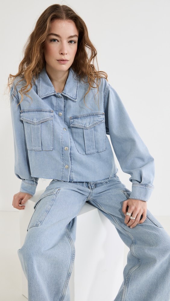 

Рубашка AGOLDE Nyx Denim