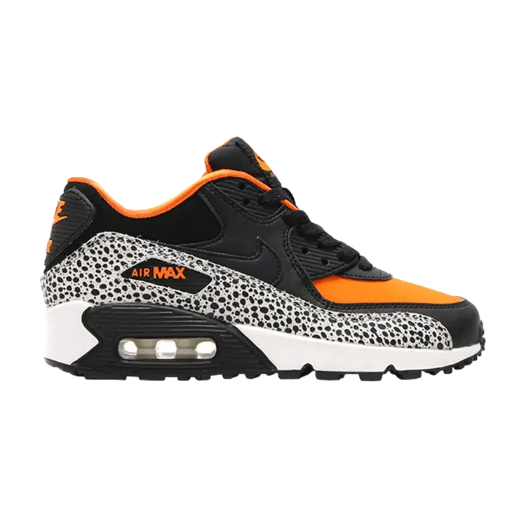 

Кроссовки Nike Air Max 90 GS 'Safari', черный