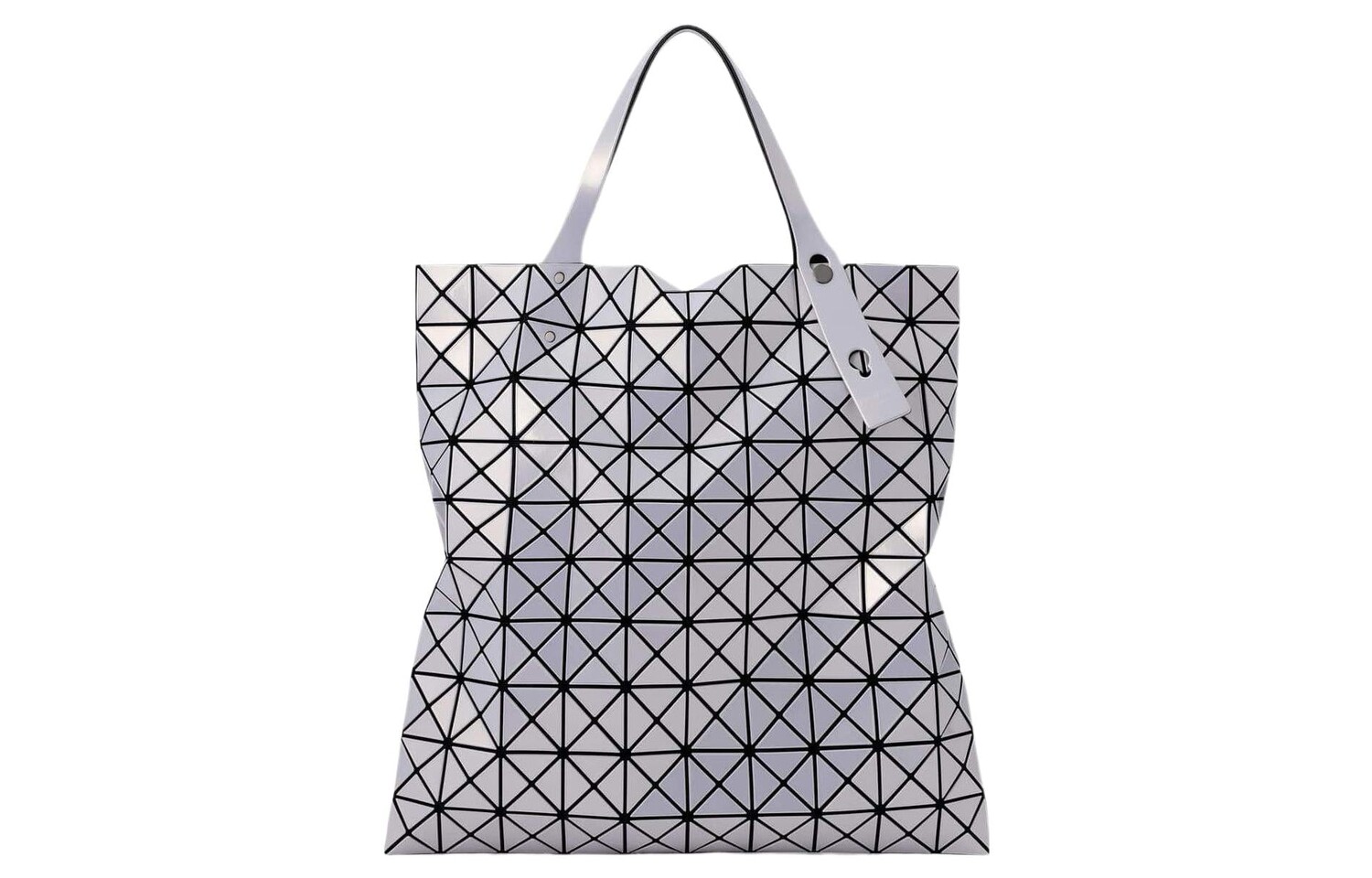 

Сумка-тоут ISSEY MIYAKEиз ПВХ Prism Lingge 10 Grids, серебристый / синий