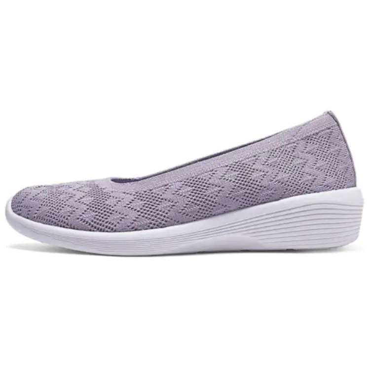 

Современные удобные женские повседневные туфли женские фиолетовые Skechers