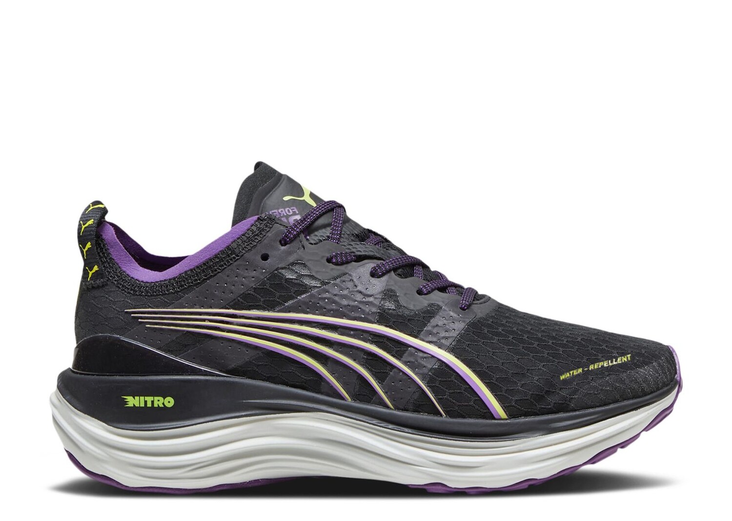 

Кроссовки Puma Wmns Foreverrun Nitro Winter 'Black Purple Pop', черный