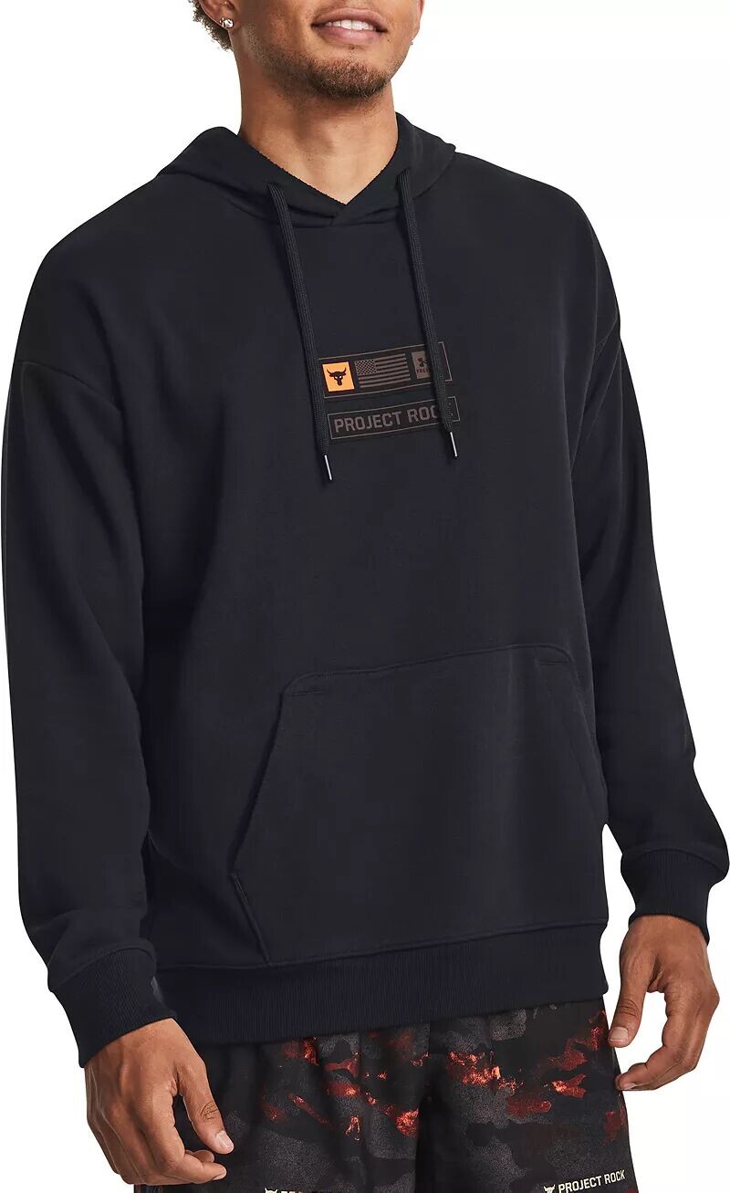 

Мужская худи Under Armour Project Rock Heavyweight Terry, черный