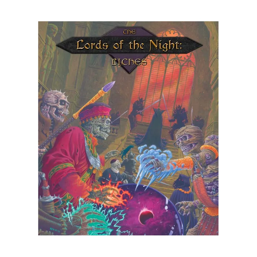 

Liches, Lords of the Night (d20), мягкая обложка