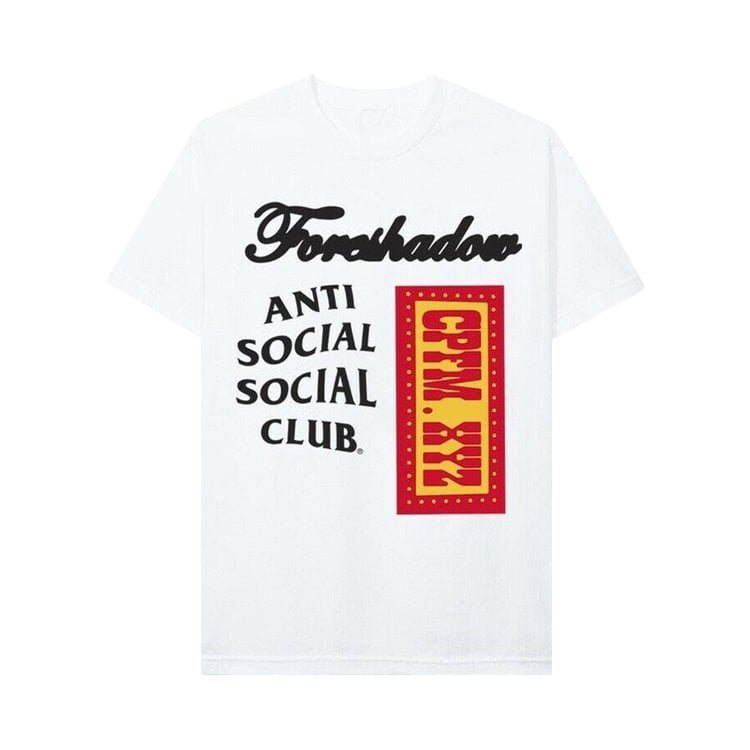 Футболка Anti Social Social Club x Cactus Plant Flea Market Tee 'White', белый - фото