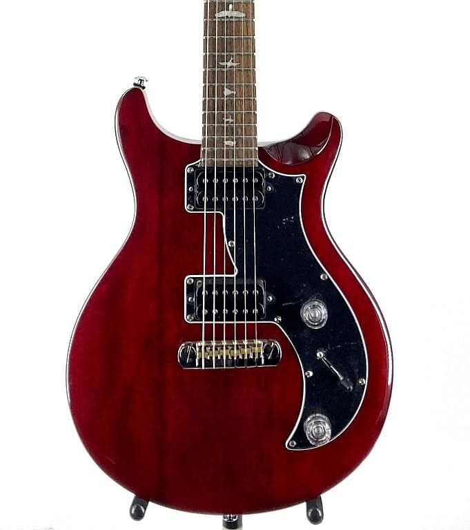 

Электрогитара Paul Reed Smith PRS SE Mira Vintage Cherry с чехлом, серийный номер D13868 Paul Reed Smith PRS SE Mira Electric Guitar w/ Gigbag Ser#D13868