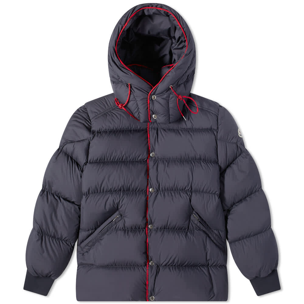 

Пуховик с капюшоном Amarante Moncler, Серый