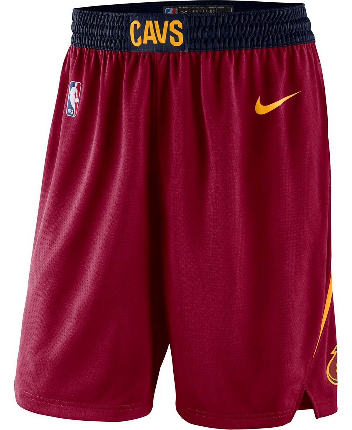 

Мужские красные шорты 2019,20 cleveland cavaliers icon edition swingman Nike, красный